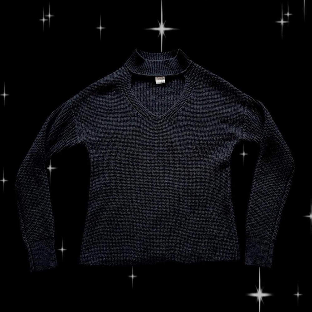 American Rag Charcoal Knit Top
